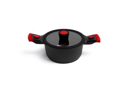 Imagem de Jogo de 4 Panelas Antiaderentes Em Mármore Autêntico Chef