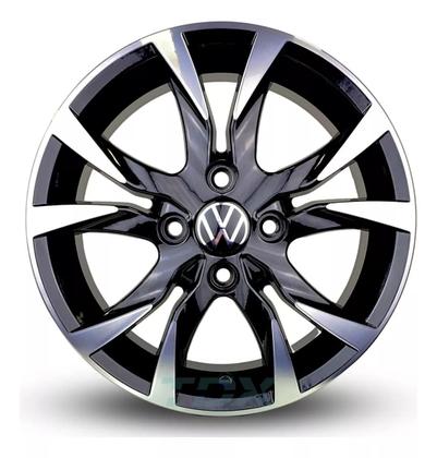 Imagem de Jogo de 4 Rodas Esportiva S215 4X100 Aro 15 BD VW gol voyage