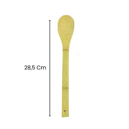 Imagem de Jogo De 5 Peças De Bambu Utensilio De Cozinha Ecos 1 Un