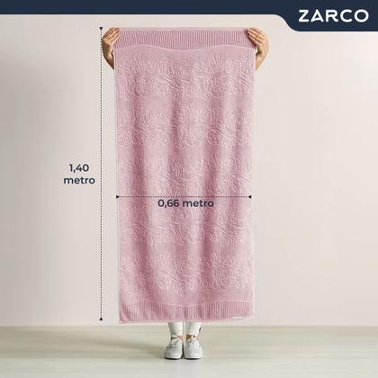 Imagem de Jogo de 5 Toalhas Fio Penteado Grace Banho e Rosto 100% Algodão Navalhado Macias Karsten