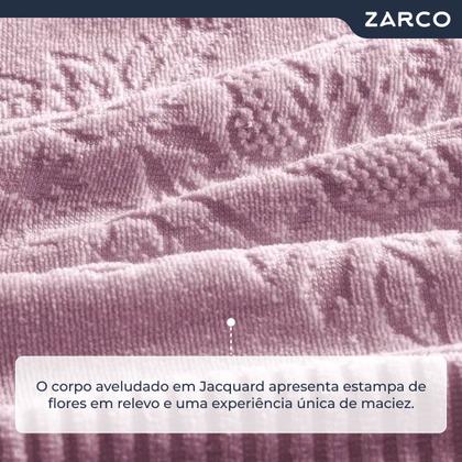 Imagem de Jogo de 5 Toalhas Fio Penteado Grace Banho e Rosto 100% Algodão Navalhado Macias Karsten