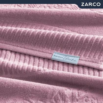 Imagem de Jogo de 5 Toalhas Fio Penteado Grace Banho e Rosto 100% Algodão Navalhado Macias Karsten