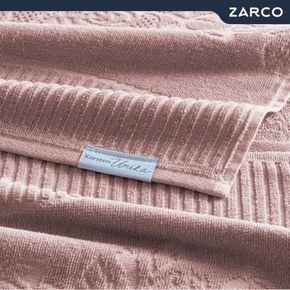 Imagem de Jogo de 5 Toalhas Fio Penteado Grace Banho e Rosto 100% Algodão Navalhado Macias Karsten