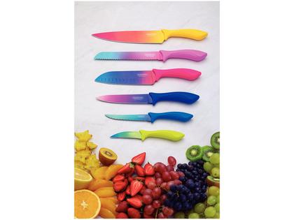 Imagem de Jogo de 6 Facas Tramontina Color Cut Colorido 23099832
