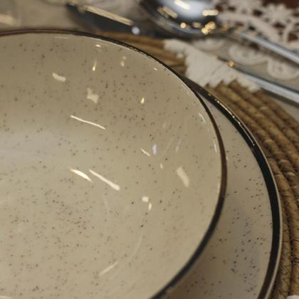 Imagem de Jogo De 6 Pratos Rasos 26 Cm Oxford Unni Brisa