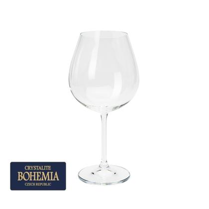Imagem de Jogo De 6 Taças Cristal Bohemia Titanium Somellier Vinho Tinto 650ml
