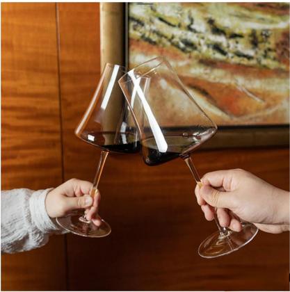 Imagem de Jogo De 6 Taças Cristal Bohemia Titanium Xtra Somellier Vinho Tinto 560ml