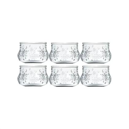 Imagem de Jogo de 6 Tacas de Vidro Para Sobremesa Nature 200ml