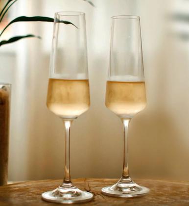 Imagem de Jogo de 6 tacas para champanhe Xtra em cristal ecologico 210ml A26,5cm