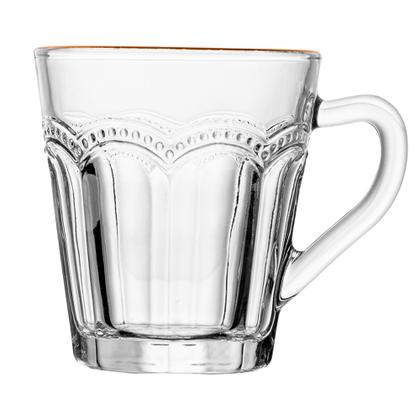 Imagem de Jogo De 6 Xícaras 80ml Café Borda Dourada Belle Epoque Lyor
