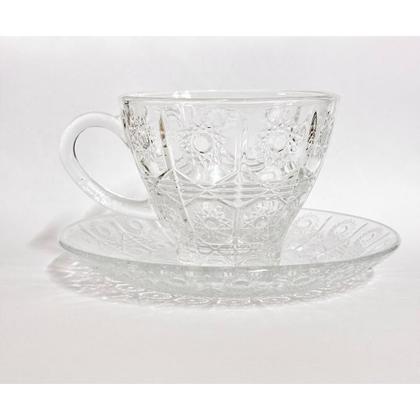 Imagem de Jogo de 6 Xícaras com Pires de Café e Chá 220ml