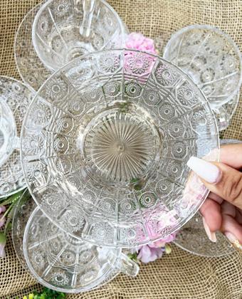 Imagem de Jogo de 6 Xícaras com Pires de Café e Chá 220ml