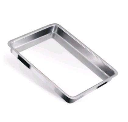 Imagem de Jogo de Assadeira Forma de Bolo Retangular 3 Peças Alumínio