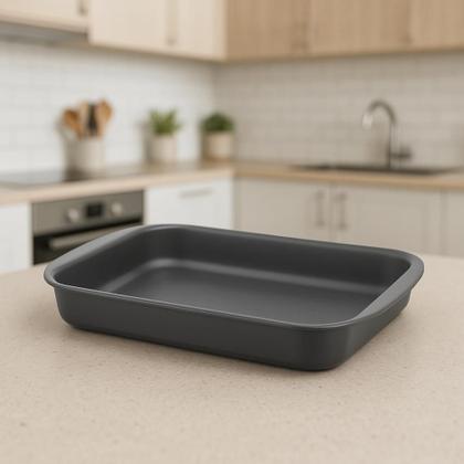 Imagem de Jogo de assadeiras antiaderente tramontina retangular 34cm 28cm 22cm