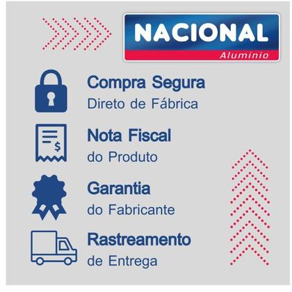 Imagem de Jogo De Assadeiras Retangular Baixa 3 peças Nacional