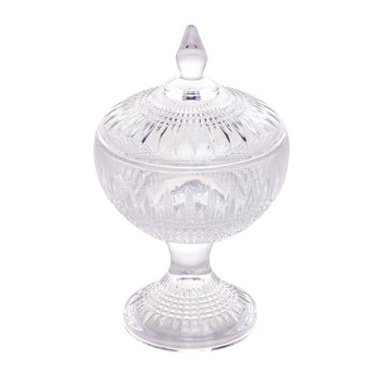 Imagem de Jogo De Baleiros Centro De Mesa Decorativo Com Pé E Tampa Queen