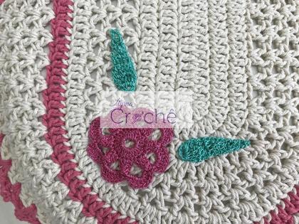 Imagem de Jogo de Banheiro Crochê com Aplicação