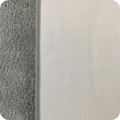 Imagem de Jogo de Banheiro Microfibra Soft Color 2 Peças Liso Cinza