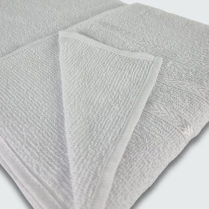 Imagem de Jogo De Banho 2 Peças Coleção Verona Luxo Beka 100% Algodão Branco