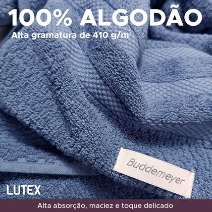 Imagem de Jogo De Banho Buddemeyer Vanilla Extra Soft 100% Algodão Toalha Alta Absorção Macia Grande 4 Peças