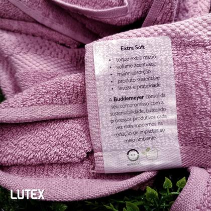 Imagem de Jogo De Banho Buddemeyer Vanilla Extra Soft 100% Algodão Toalha Alta Absorção Macia Grande 4 Peças