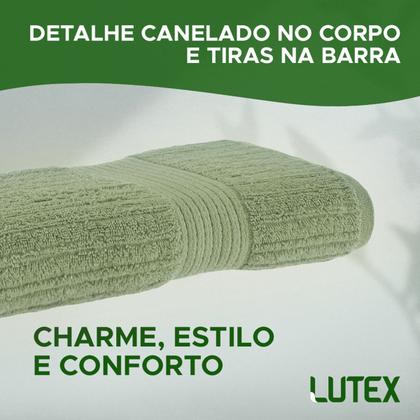 Imagem de Jogo De Banho Gigante Buddemeyer - Toalha Banhão Fio Penteado Canelado - 100% Algodão - Kit 4 Peças