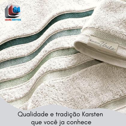 Imagem de Jogo de Banho Karsten Lumina 4pçs 100% Algodão Penteado Fio Unika