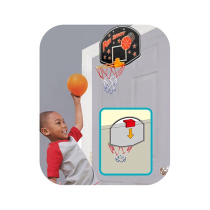 Imagem de Jogo De Basquete Kit Mini Tabela Cesta Bola Dm Toys
