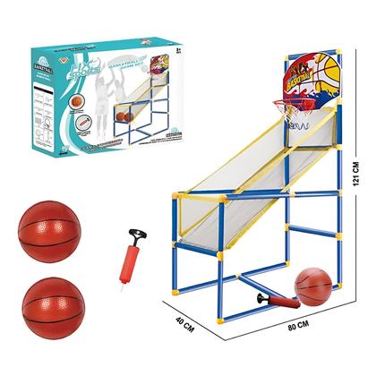 Imagem de Jogo de Basquete Kit Tabela Completo Cesta Infantil Aro Bola