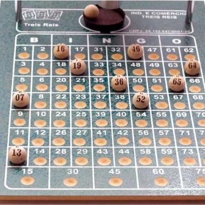 Tabellone di bingo professionale per giochi online
