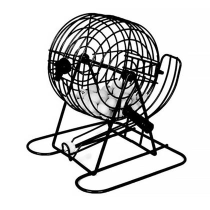 Imagem de Jogo de Bingo Completo Tradicional Globo Giratório 245 pçs IM42067 - Imporiente