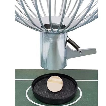 Imagem de Jogo de Bingo Globo Grande Nº3 Madeira Vispora Profissional Numerado 1 a 100