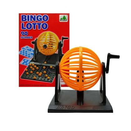 Imagem de Jogo de bingo lotto com 90 números e 12 cartelas  brinquedo familiar educativo para festas e eventos