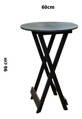 Imagem de Jogo De Bistrô Dobrável Mesa Com 2 Banquetas Para Bar Preto