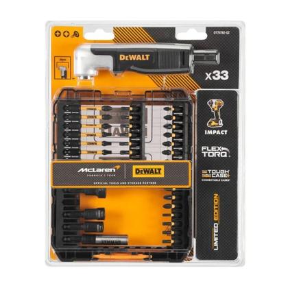 Imagem de Jogo de Bits 33 Peças com Adaptador Angular Mclaren DT70782-QZ DeWalt Unica