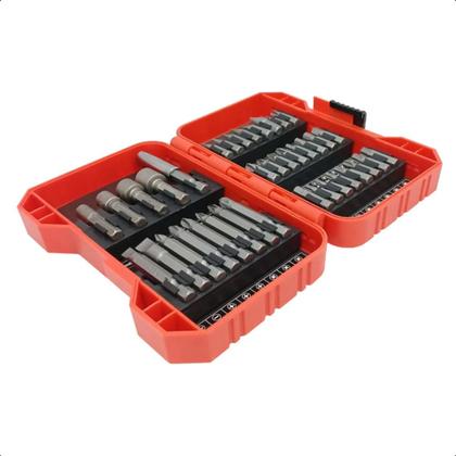 Imagem de Jogo de Bits 33 Peças CR-V com Estojo Noll Parafusadeira