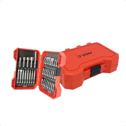 Imagem de Jogo de Bits 33 Peças CR-V com Estojo Noll Parafusadeira