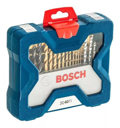 Imagem de Jogo de Bits Bosch X-Line c/ 40 Pçs p/ Aparafusar 2607017512