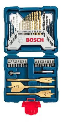 Imagem de Jogo de Bits Bosch X-Line c/ 40 Pçs p/ Aparafusar 2607017512