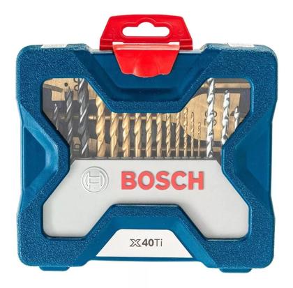 Imagem de Jogo de Bits Bosch X-Line c/ 40 Pçs p/ Aparafusar 2607017512