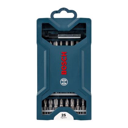 Imagem de Jogo de Bits Bosch X-Line p/ Aparafusar c/ 25 Pçs 2607017400