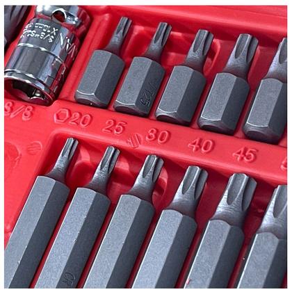 Imagem de Jogo de Bits com 40 peças Plastic Box 904500 VIP INDUSTRIAL