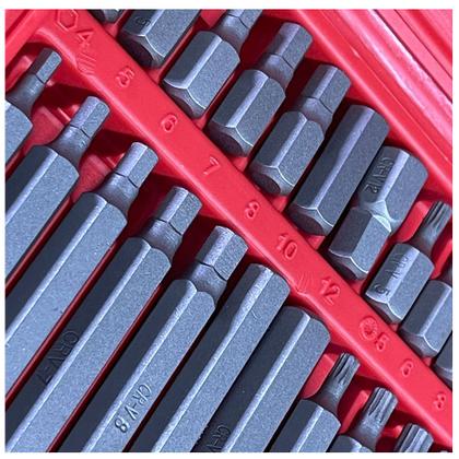 Imagem de Jogo de Bits com 40 peças Plastic Box 904500 VIP INDUSTRIAL