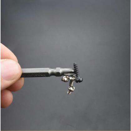 Imagem de Jogo de bits duplos 65mm para parafusadeira com ponta magnetica