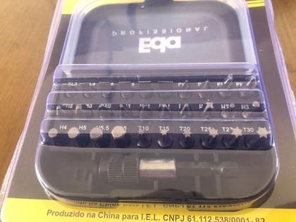 Imagem de Jogo De Bits Para Parafusadeira Profissional Eda Com 31 Pçs