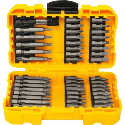 Imagem de Jogo de bits/ponteiras, com 46 peças, encaixe sextavado de 1/4", VONDER