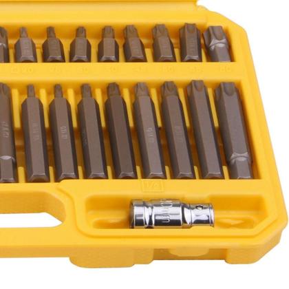 Imagem de Jogo de Bits Tork Hexagonal e Multidentada com 42 Peças