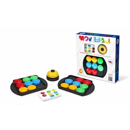 Imagem de Jogo De Botões Brinquedo Educativo Move Ball Cartas Infantil original