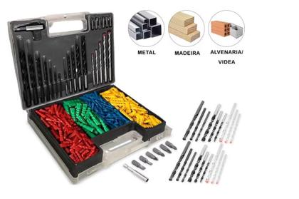 Imagem de Jogo De Brocas Bits E Buchas Com 300 Peças