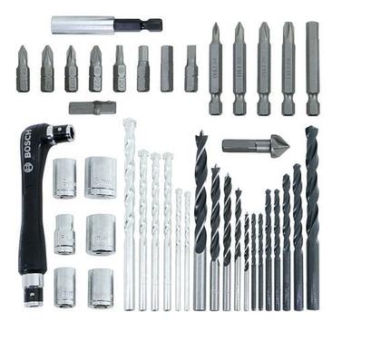 Imagem de Jogo De Brocas Bits E Soquetes Bosch V-line 41 Peças Bosch